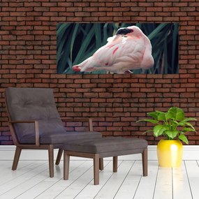 Tablou - Pasărea Flamengo (120x50 cm)