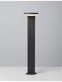 Stalp LED modern pentru iluminat exterior IP54 ENZI H-80cm