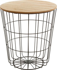 Masuta cu spatiu de depozitare Fritz 39,5/41,5 cm
