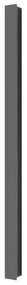 Brilagi - Aplica LED de exterior LINEAR LED/22W/230V 3000K IP65 antracit