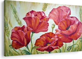 Tablou - Mac - flori (90x60 cm)