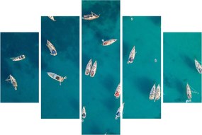 Tablou - Sailboats (150x105 cm)