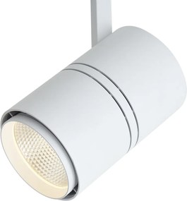 Spot modern alb pentru șină trifazată, inclusiv LED - Riglă trifazată