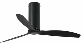 Ventilator cu telecomanda TUBE negru mat