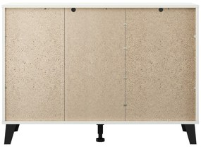 Comoda BOGAN 1D3S, albă