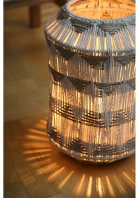 Veioză în culoare naturală cu abajur textil/cu abajur din iută (înălțime 35 cm) Ano – Markslöjd