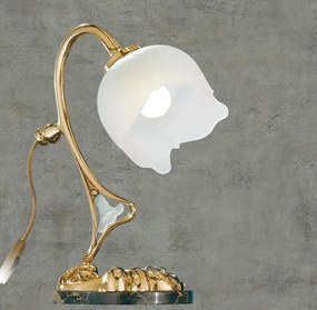 Veioza design floral LUX realizata manual Liberty
