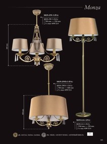 Lustra design clasic cristal Asfour Monza