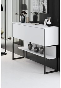 Măsuță consolă Luna 4 (Negru + Alb) . 1102307
