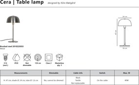 Veioza design nordic modern Cera otel