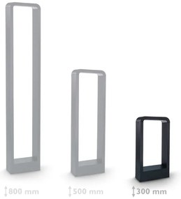 Lampă LED de exterior Brilagi BARI LED/7W/230V 3000/4000/6000K IP54 30 cm