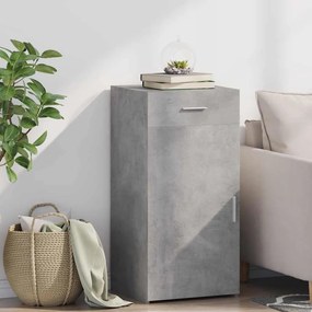 vidaXL Dulap, gri beton, 45x42,5x93 cm, lemn prelucrat