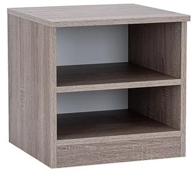 Noptieră Miami deschisă 40x40 cm stejar York-stejar York