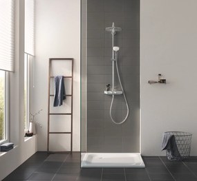 Coloana dus cu termostat pentru montare pe perete Grohe Euphoria SmartControl 260 mm-26509000