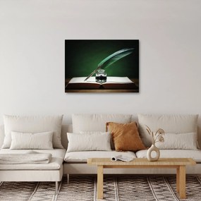 Tablou cu stilou sriind (70x50 cm)