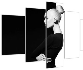 Tablou - O femeie à la yin și yang (150x105 cm)