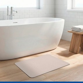Covoraș de baie bej din diatomit 39x60 cm Simi – Wenko