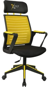 Fotoliu gaming Vamivo 1 (galben + negru). 1093819