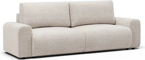 Canapea extensibilă Velamo - chenille bej deschis Bella 05