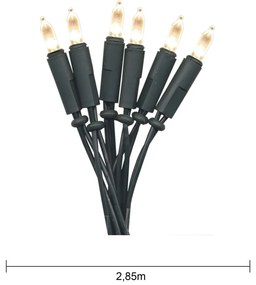 Ghirlandă luminoasă număr becuri 20 buc. cu alimentare la priză lungime 285 cm – Star Trading