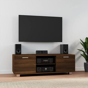 Comoda TV, stejar maro, 120x40,5x35 cm, lemn prelucrat 1, Stejar brun, 120 x 40.5 x 35 cm