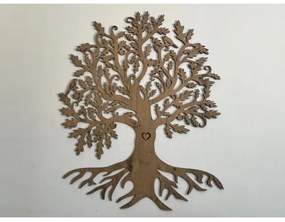 Li-Go 5742/DUB2 - Lampă de perete decorativă LED, 10W, 230V, 90x110 cm, finisaj stejar