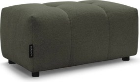 Taburet kaki cu tapițerie din chenille Roxelane – Bobochic Paris