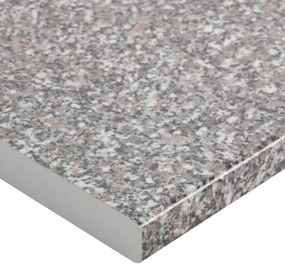 Blat de bucatarie, gri cu textura granit, 60x60x2,8 cm, PAL gri granit, 60 x 60 x 2.8 cm, 1