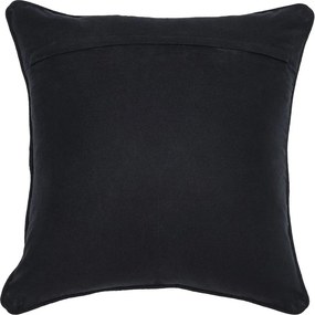 Perna decorativa LUX Splender 50x50cm, negru/ auriu