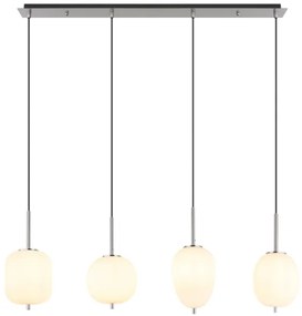 Lustră pe cablu Globo 15345-4NO BLACKY I 4xE14/40W/230V