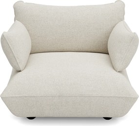 Canapea modulara Sumo Loveseat Bouclé, culori multiple - Fatboy Culoare: bej