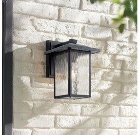 Kichler KL-CAPPANNA-M-BKT - Aplică de perete pentru exterior CAPPANNA M, 1x E27/60W/230V, IP44