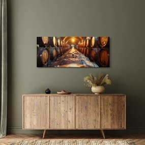 Tablou - Pivniță de vinuri (120x50 cm)