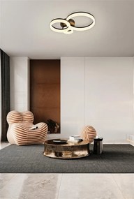 Plafoniera LED design circular Triple
