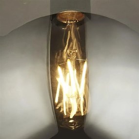 Plafoniera design modern cu abajur fumuriu AMSTERDAM