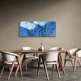 Tablou - Lalele albe (120x50 cm)
