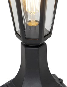 Lampă de podea clasică pentru exterior neagră 42,2 cm IP44 - New Haven