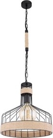 Lustră pe lanț Globo 15675H1 HALIA 1xE27/60W/230V