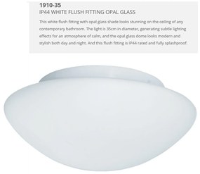 Aplica de perete / tavan pentru baie IP44 Discs 35cm 1910-35 SRT