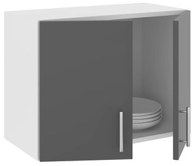 Corp Superior Hota Karo, Antracit/Alb, 60 x 30 x 45 cm