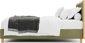 Pat Infinity Tapitat cu Saltea  120/140/160/180x200cm - 120x200
