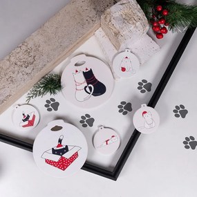 Decorațiuni suspendate în set de 12 buc. Xmas - VDE Tivoli 1996