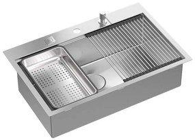 Chiuveta inox BURT 110 WORKSTATION crom periat