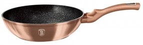 Tigaie marmorata wok 30 cm Rose Gold Berlinger Haus BH 6171