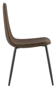 STONES Scaun din piele ecologică 44cm X 50cm H. 84cm | Aosom Romania
