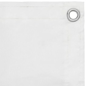 Paravan de balcon, alb, 90 x 300 cm, tesatura oxford Alb, 90 x 300 cm