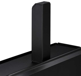 Galeata pentru cenusa cu lopata Pentru semineu/gratar Metal Negru