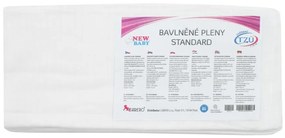 New Baby Scutece din bumbac Standard, 70 x 80 cm, set 10 buc.