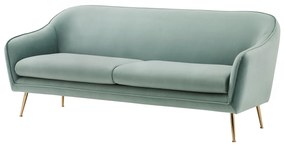 Canapea Prestige 194x83x86 cm Catifea Gri