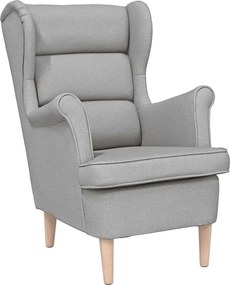 vidaXL Fotoliu, gri nor, 74x84x100 cm, textil